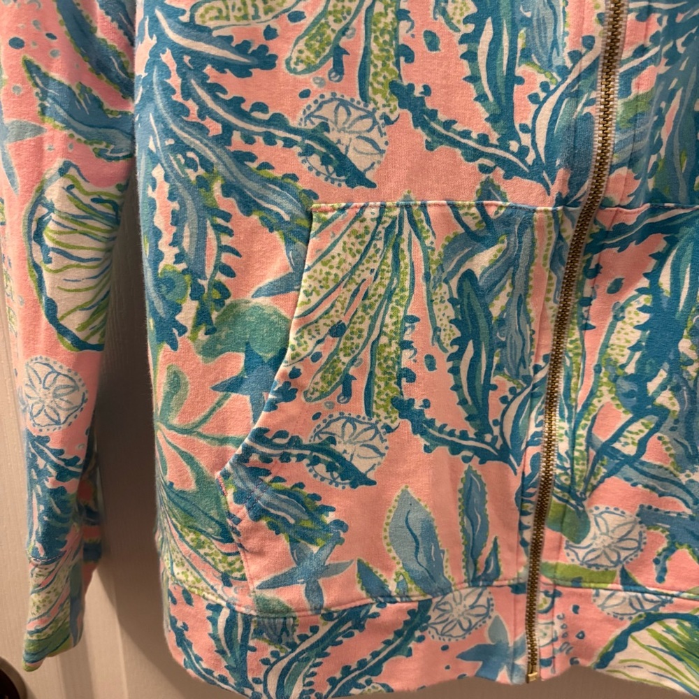 Lilly Pulitzer Full Zip Jacket - Picture 3 of 6